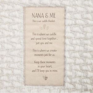 DEMDACO Nana & Me Cuddle Blanket - Thumbnail 5